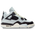 Jordan Air Jordan 4 Retro - Boys' Grade School Grey/Gold/Black