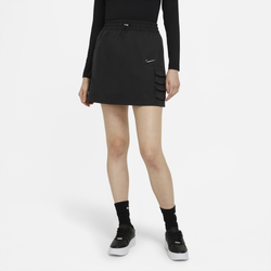 Women's - Nike Swoosh Skirt - Black/Black