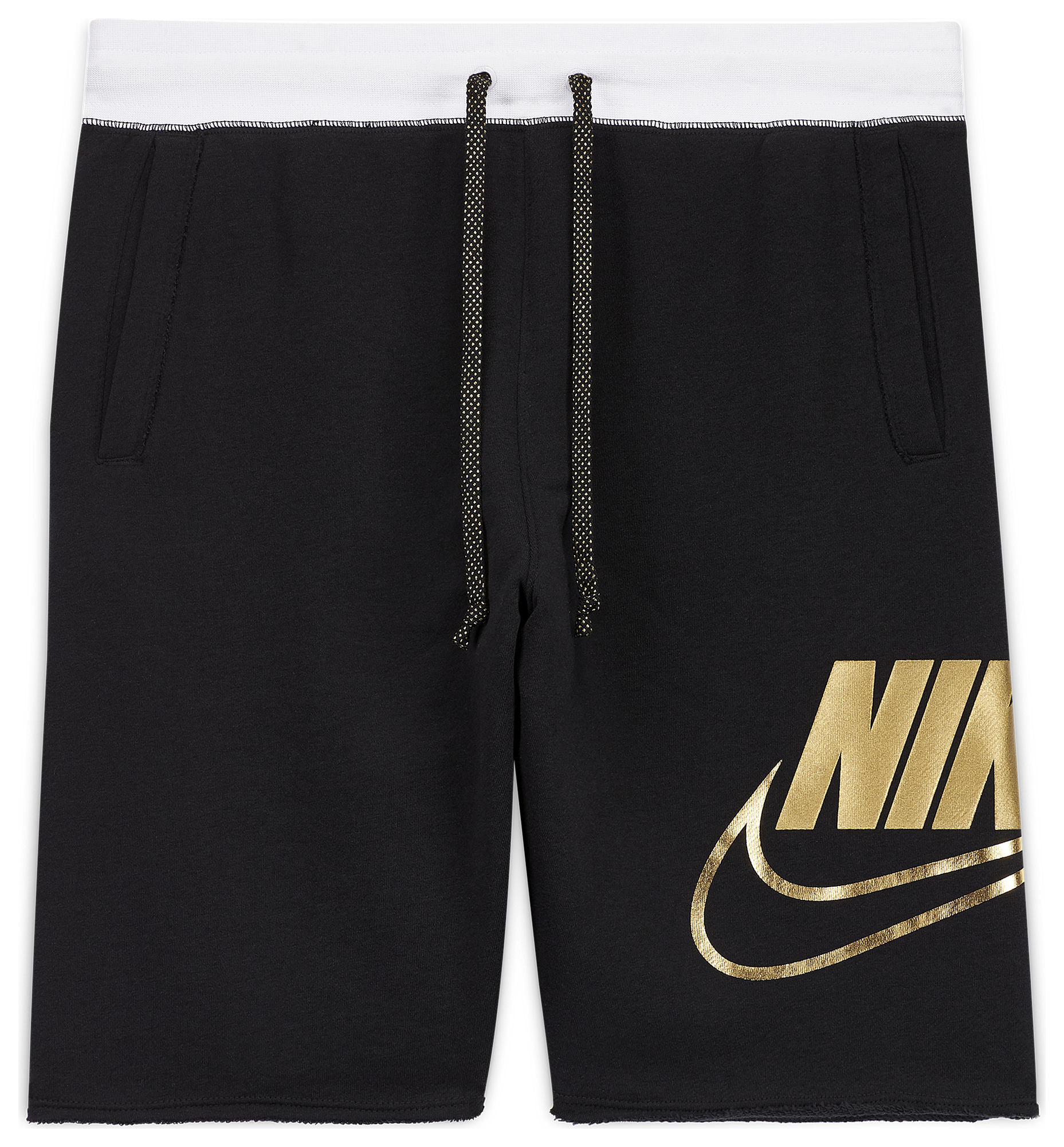 nike metallic shorts