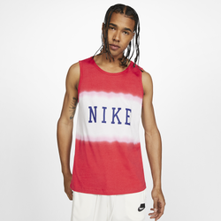 Men's - Nike Americana Statement Tank - Track Red/White