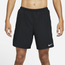 Nike DF Challenger 7" Shorts - Men's Black/Reflective Silver