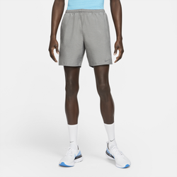 Men's - Nike DF Challenger 7" Shorts - Smoke Grey/Reflective Silver