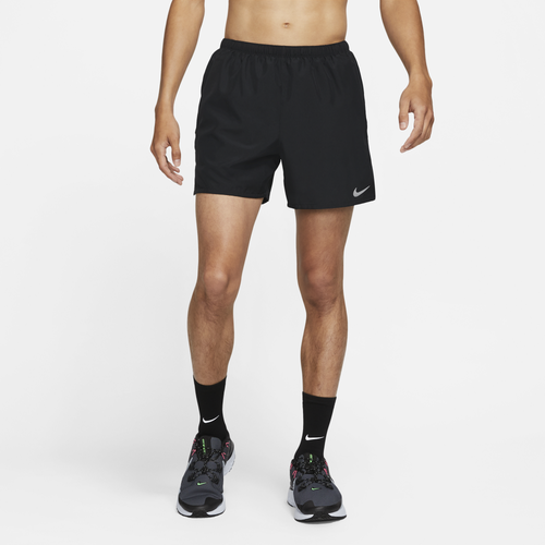 

Nike Mens Nike DF Challenger 5BF Shorts - Mens Black/Reflective Silver Size M