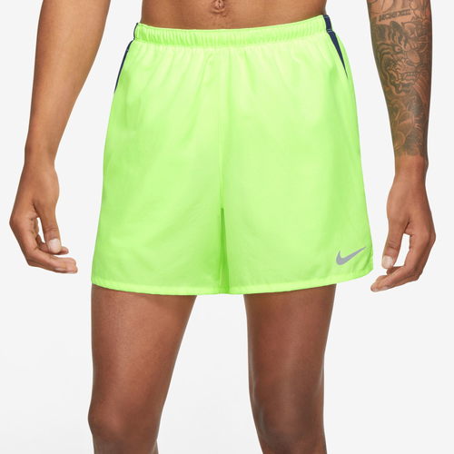 

Nike Mens Nike DF Challenger 5" BF Shorts - Mens Midnight Navy/Ghost Green Size S