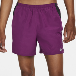 Men's - Nike DF Challenger 5" BF Shorts - Sangria/Black/Reflective Silver