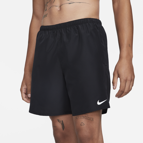 

Nike Mens Nike DF Challenger 7BF Shorts - Mens Black/Reflective Silver Size M