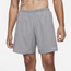 Nike DF Challenger 7" BF Shorts - Men's Smoke Grey Heather/Reflective Silver
