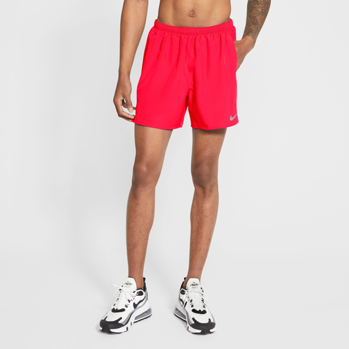

Nike Mens Nike DF Challenger 7" BF Shorts - Mens Bright Crimson/Black/Reflective Silver Size M