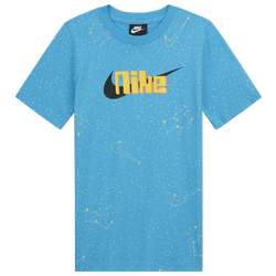 Boys' Grade School - Nike Sky T-Shirt - Light Blue Fury