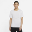 Nike Dri-Fit Rise 365 Short Sleeve T-Shirt - Men's White/Reflective Silver