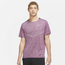 Nike Dri-Fit Rise 365 Short Sleeve T-Shirt - Men's Sangria/Heather/Reflective Silver