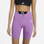 Nike Air Short Tights - Women's Purple/Black