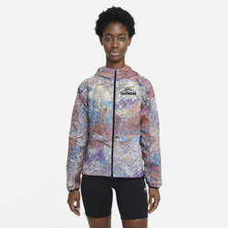 Women's - Nike Windrunner Jacket - Blue Lagoon/Reflective Silver
