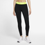 Nike Pro 365 Tights - Women's Black/Volt/White