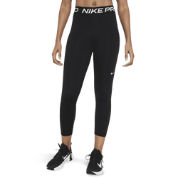 Women's - Nike Pro 365 Crop Tights - Black/White