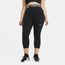 Nike Pro 365 Crop Tights - Women's Black/White