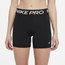 Nike Pro 365 5" Shorts - Women's Black/White