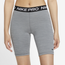 Nike Pro 365 8" Shorts - Women's Gray/Black