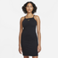 Nike Femme Dress - Women's Black/Mtlc Gold