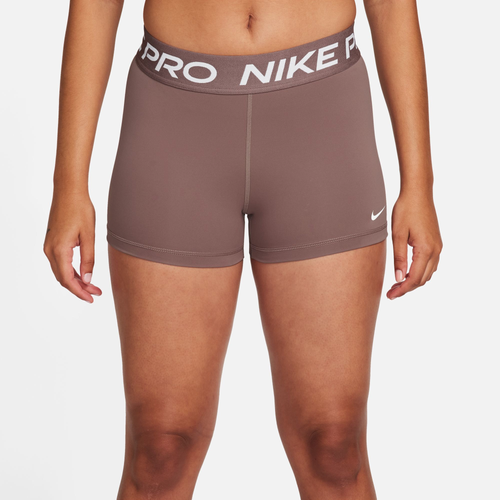 

Nike Womens Nike Pro 365 3" Shorts - Womens White/Grey Size XS