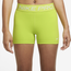 Nike Pro 365 3" Shorts - Women's Green