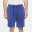 Nike Tech Fleece Shorts - Men's Blue/Black