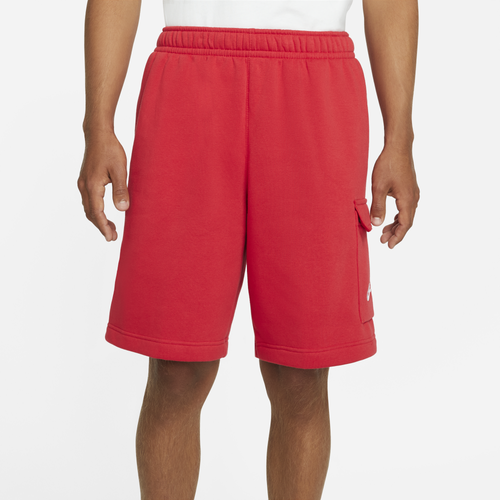 

Nike Mens Nike Cargo Club Shorts - Mens White/University Red Size S