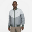 Nike Rev Windrunner Coat - Men's Green/Grey