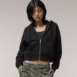 Women's - Cozi Pherin French Terry  Full-Zip Jacket - Black