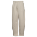 Cozi Fleece Barrel Leg Pants - Cozi Silver Cloud
