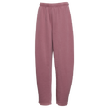 Cozi Fleece Barrel Leg Pants - Cozi Wistful Mauve