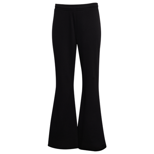 Cozi Womens  Pherin French Terry Flare Pants In Black