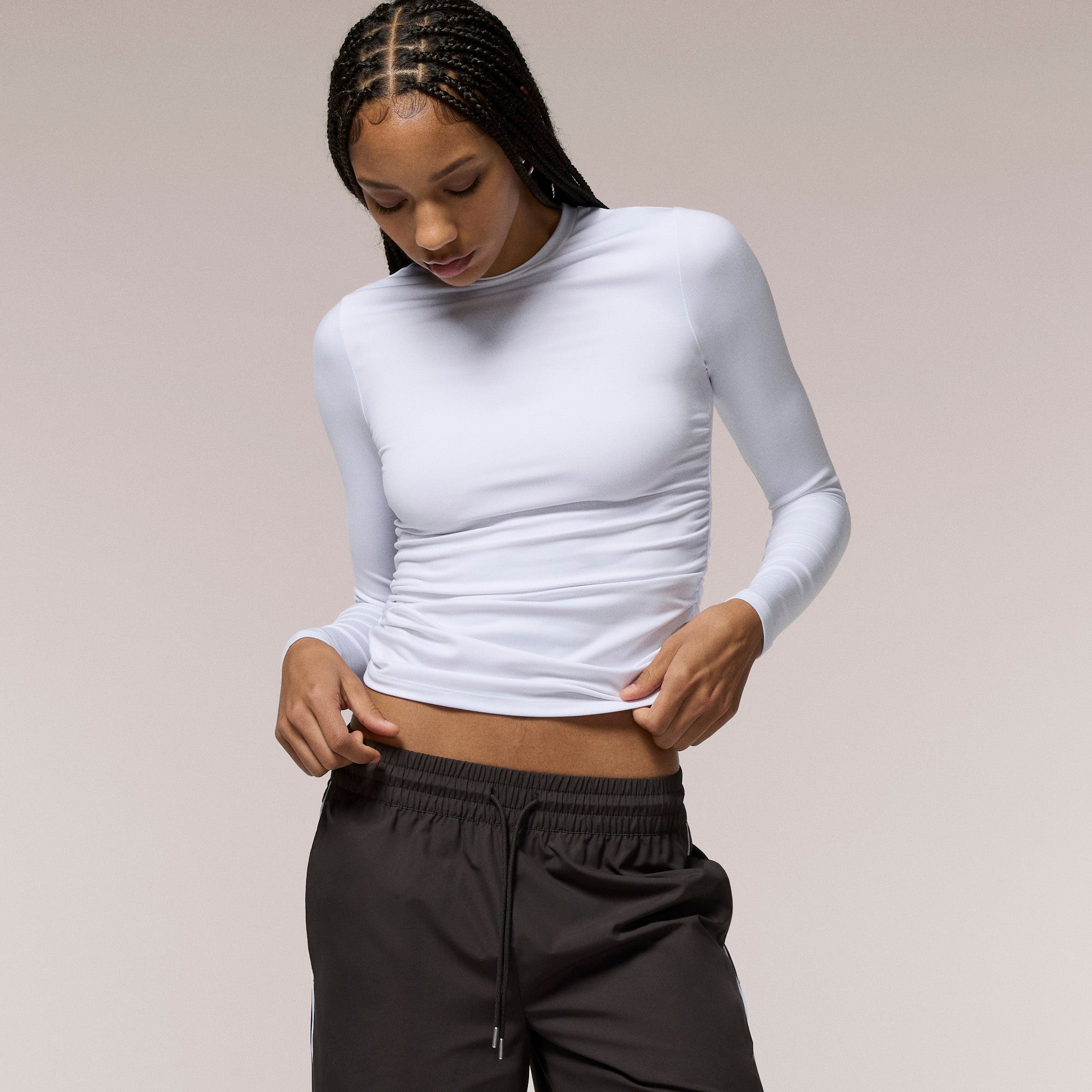 みろく Alma cachecoeur tops Cozi Ruched Smoothing Top - Women's | Foot Locker