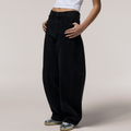 Cozi Denim Barrel Pants - Cozi Black