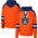 Colosseum Auburn Lace-Up 4.0 Pullover Hoodie - Men's Orange