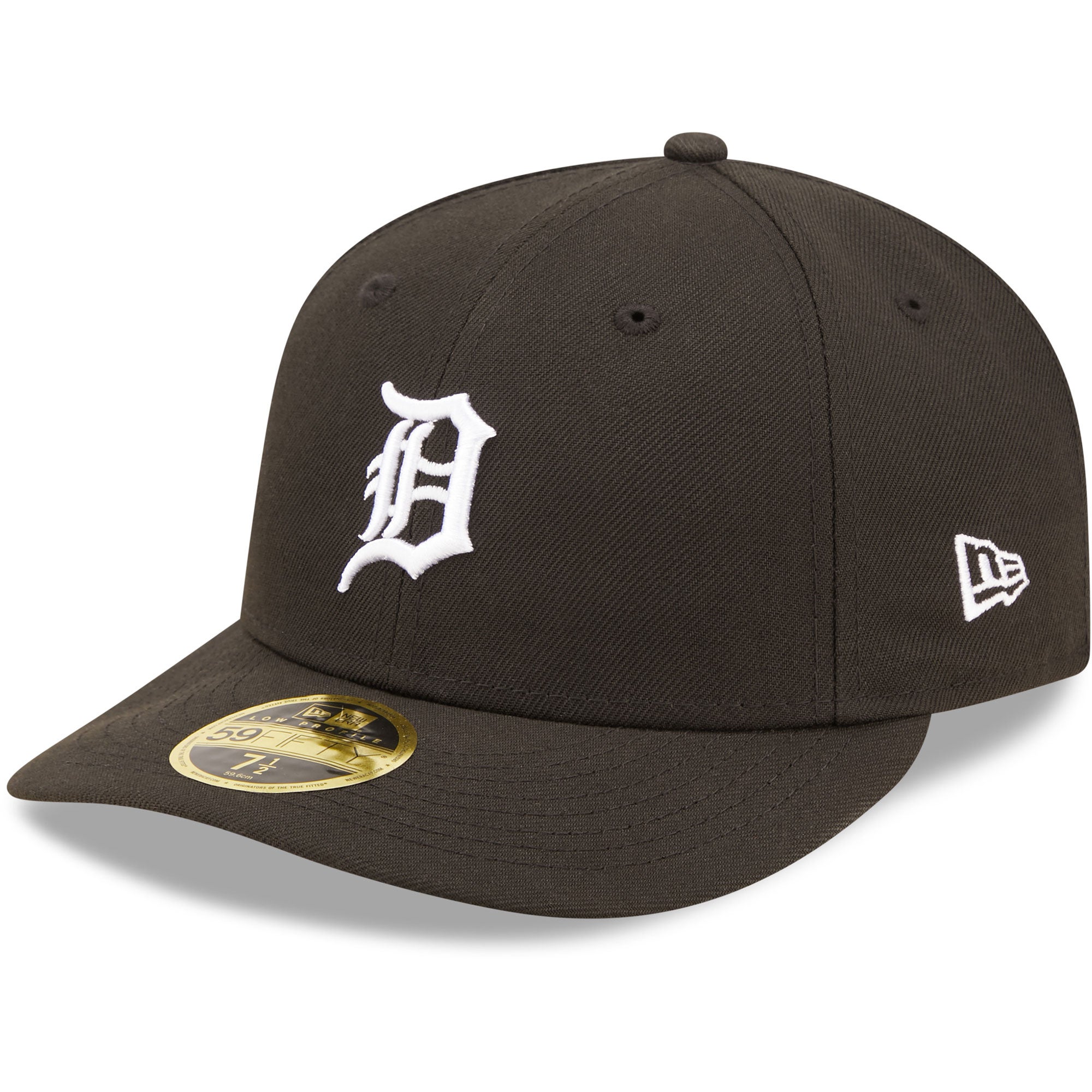 Detroit Tigers New Era Custom Cream MP5 Side Patch 59FIFTY Fitted Hat, 8 / Cream