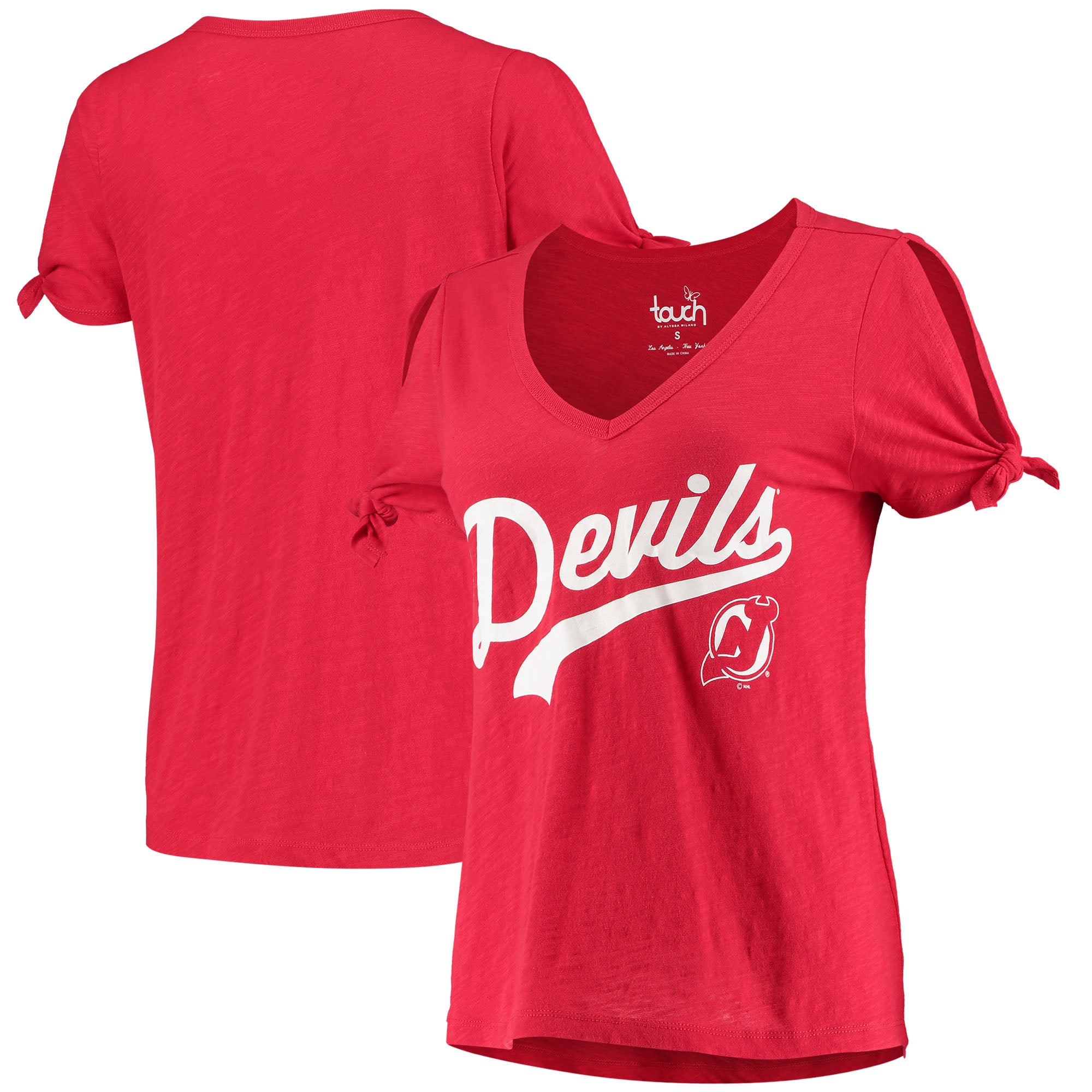 Touch Devils First String V-Neck T-Shirt