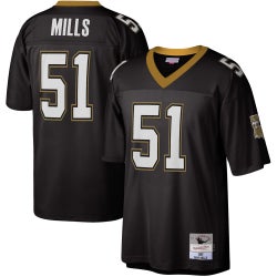 Men's - Mitchell & Ness Saints Legacy Replica Jersey - Black