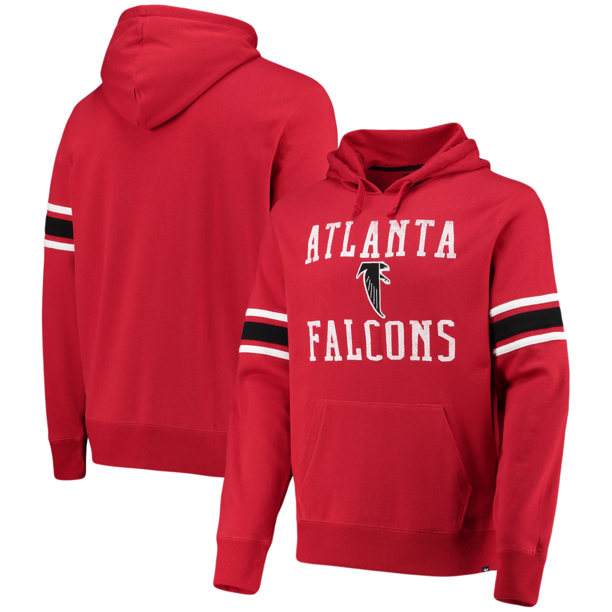 Atlanta Falcons 1966 throwback hoodie sweatshirt Mens XL NEW w tags '47  Brand