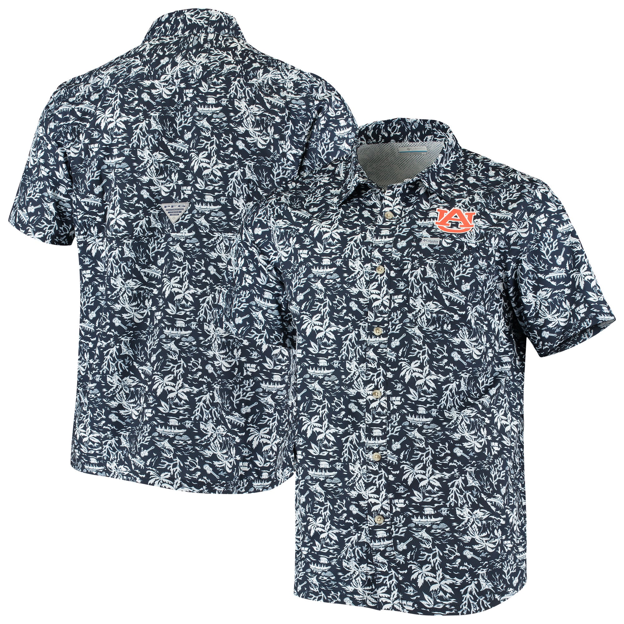 Columbia Auburn Super Slack Tide Button-Up Shirt - Men's