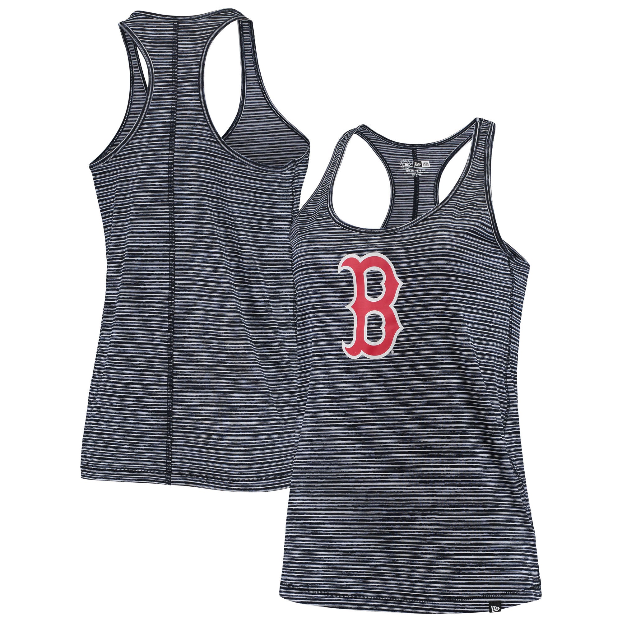 Boston Red Sox Fanatics Branded Women's Iconic V-Neck Tank Top - Navy