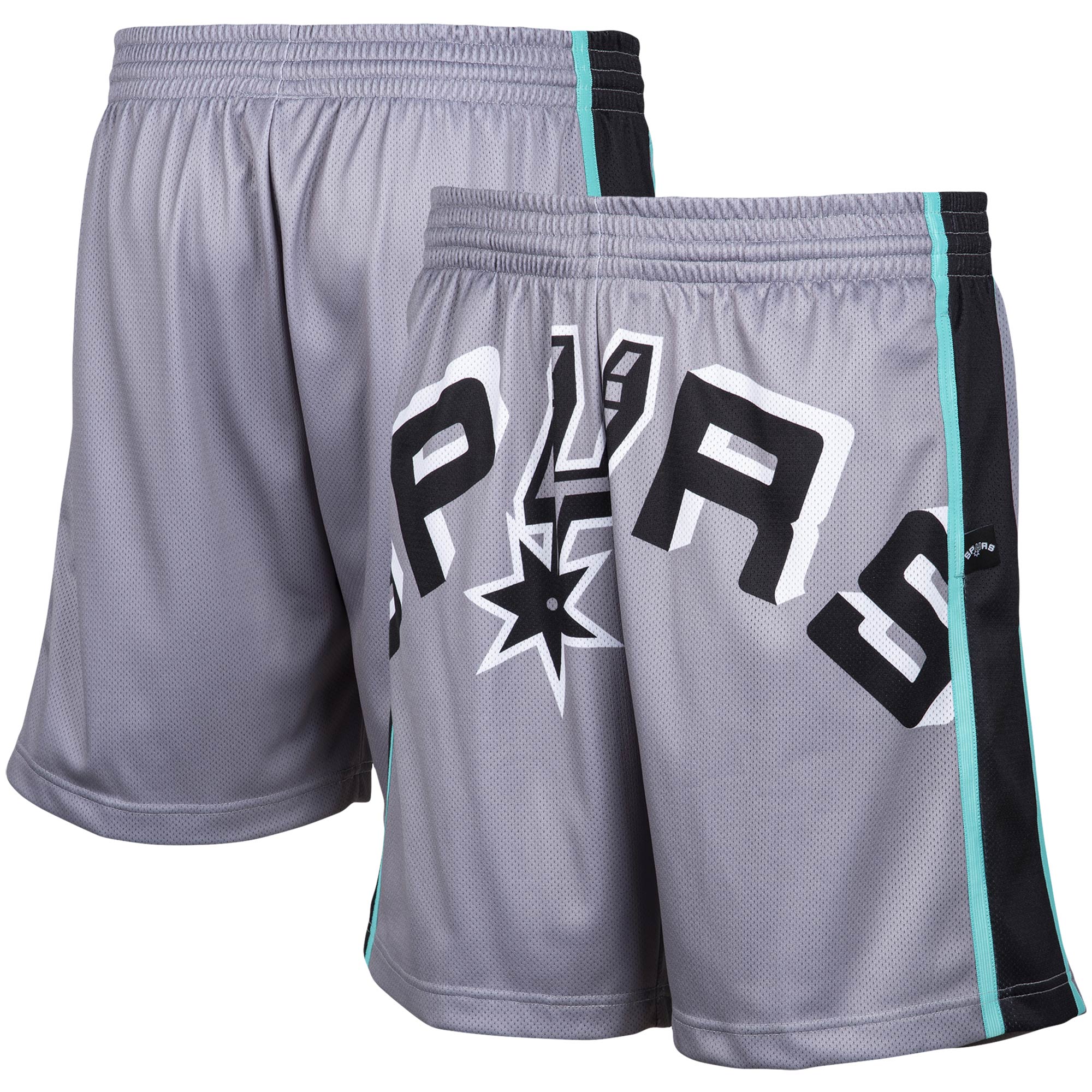 Womens Big Face 3.0 Shorts San Antonio Spurs - Shop Mitchell & Ness Shorts  and Pants Mitchell & Ness Nostalgia Co.