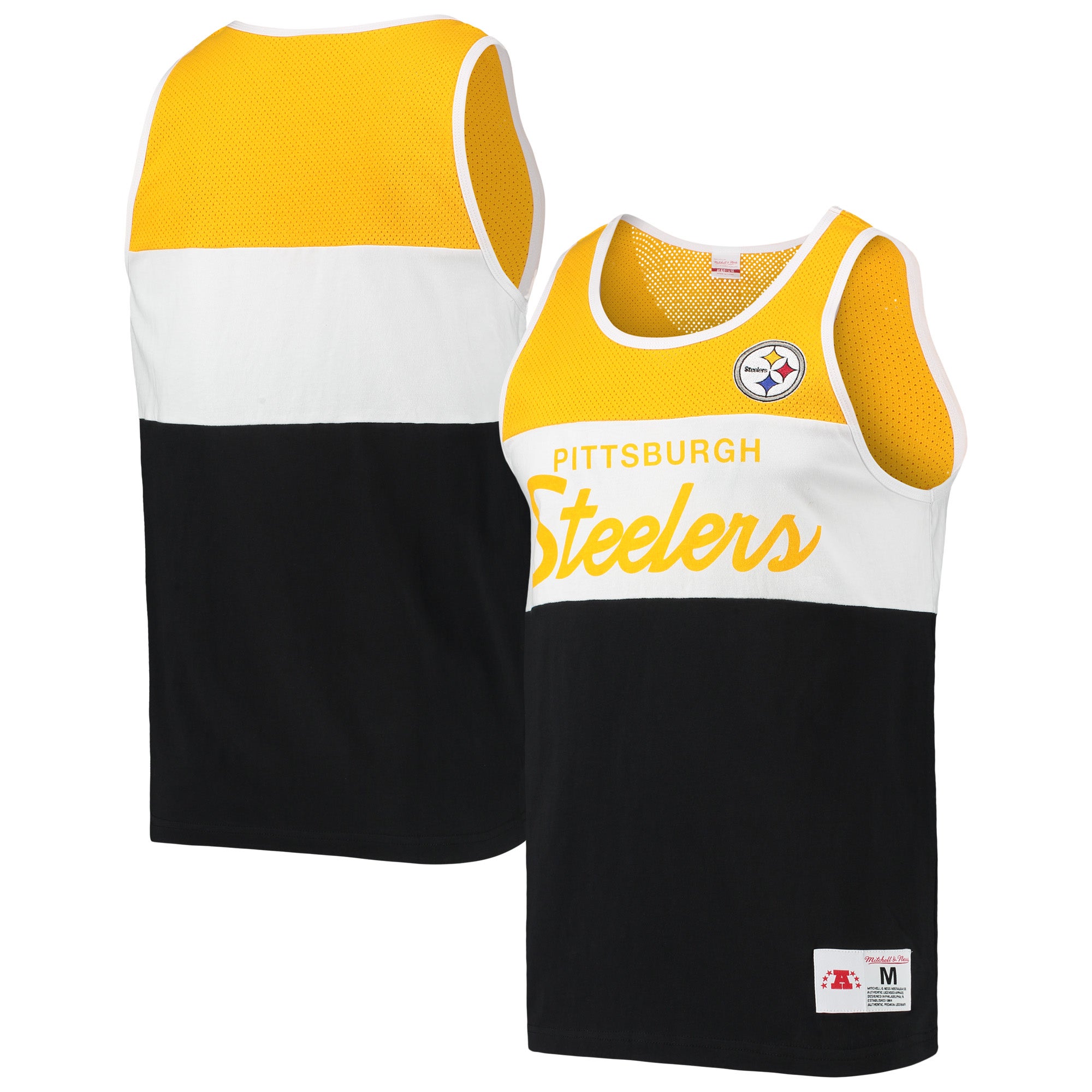 Mitchell & Ness Steelers Team Tank