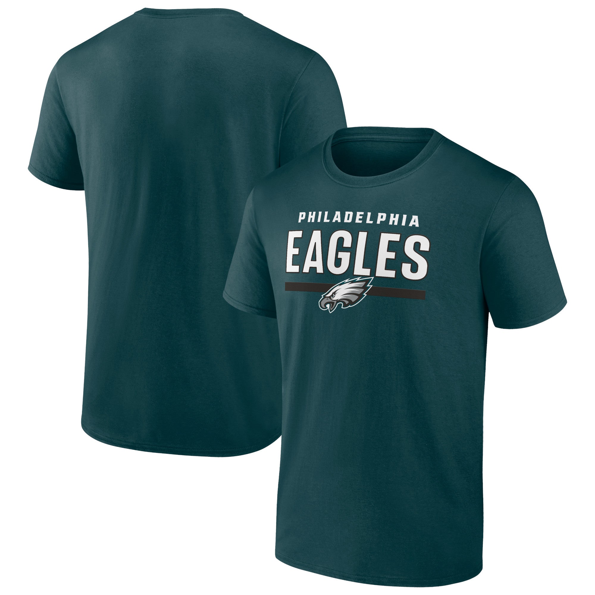 Men's Fanatics Branded Midnight Green Philadelphia Eagles Primary Logo Team  T-Shirt