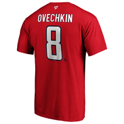 Men's - Fanatics Capitals 2020/21 Alternate Authentic Stack... - Red
