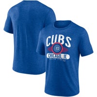 Women's Fanatics Branded White Chicago Cubs Lightweight Fitted Long Sleeve T-Shirt