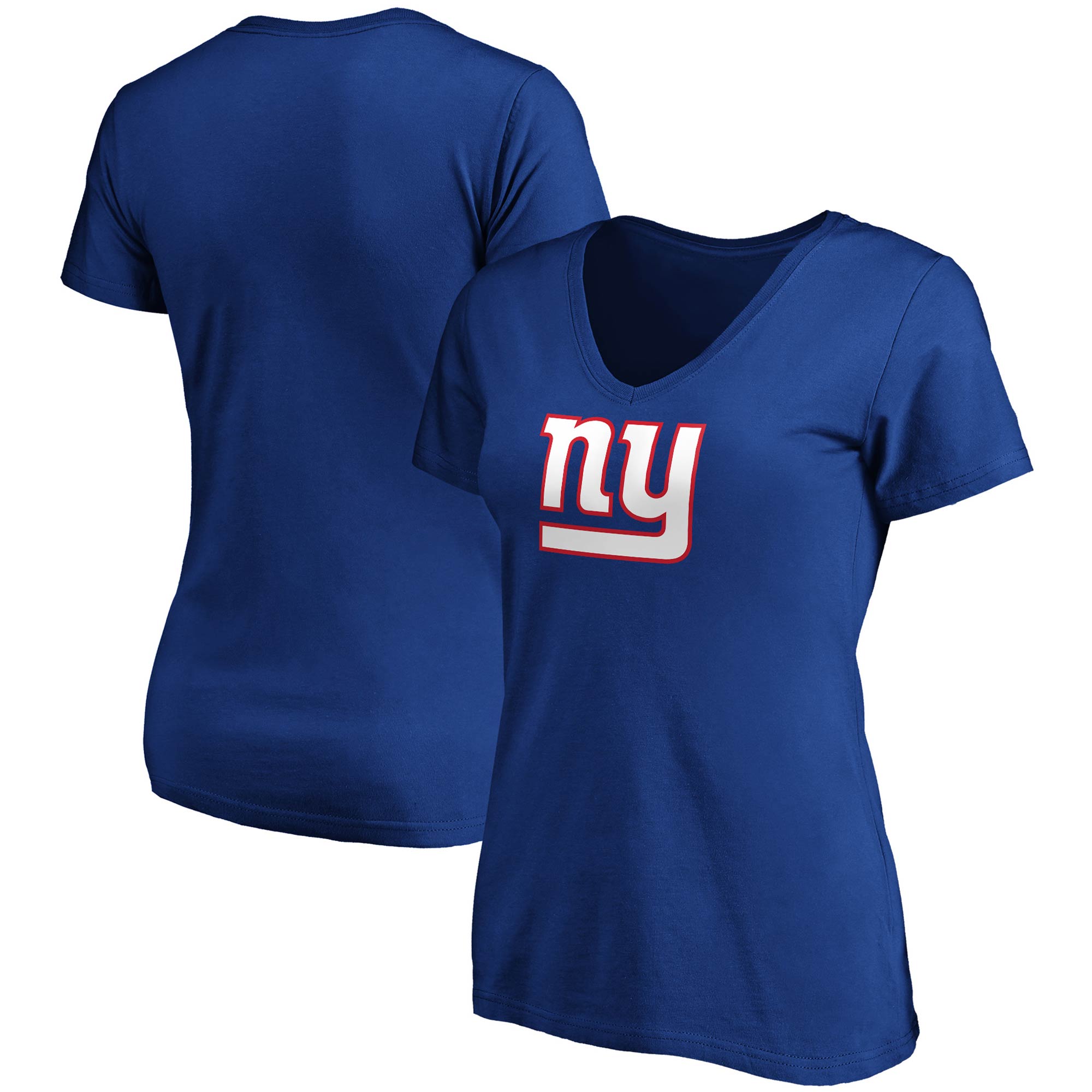 Fanatics Giants Primary Logo V-Neck T-Shirt - Women's