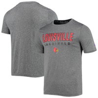 Men's Vineyard Vines White Louisville Cardinals Campus 2.0 Long Sleeve Hoodie  T-Shirt