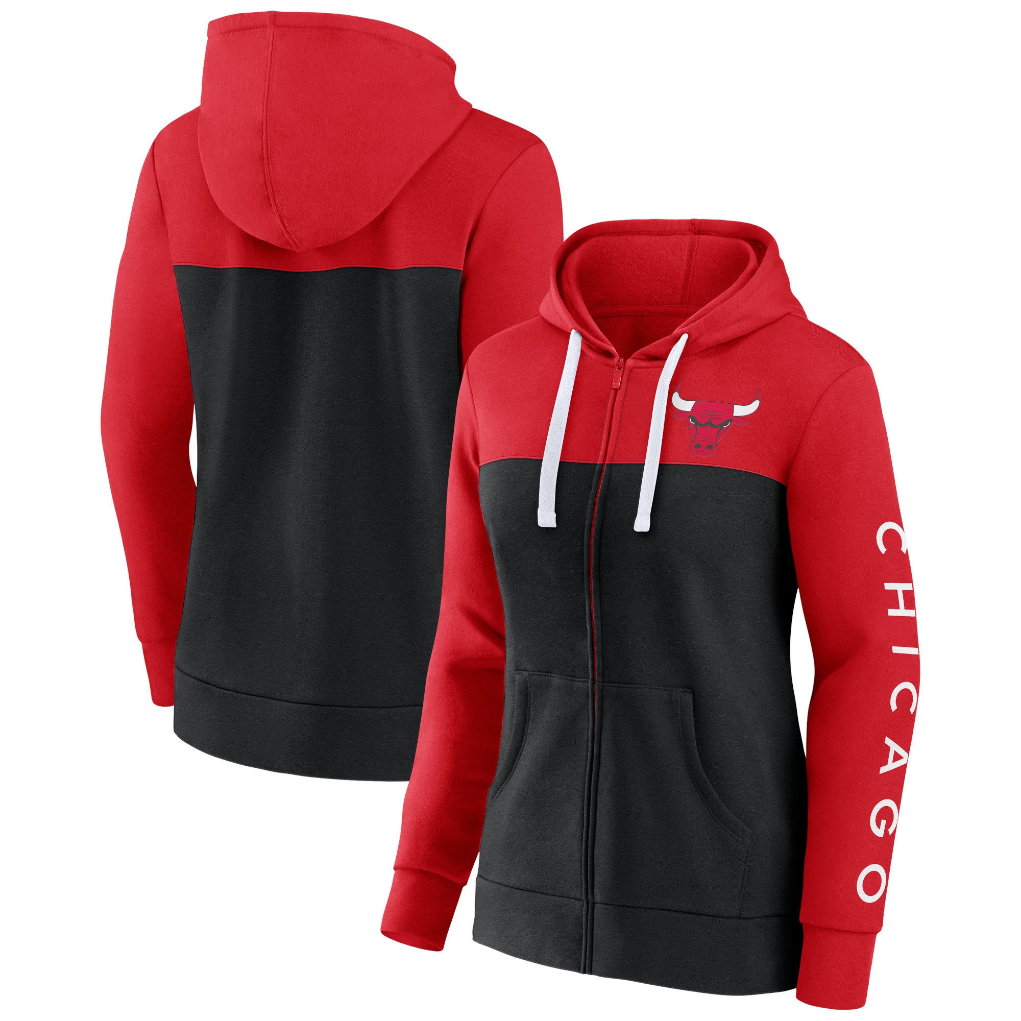 Fanatics Bulls Take the Field Full-Zip Hoodie | Foot Locker