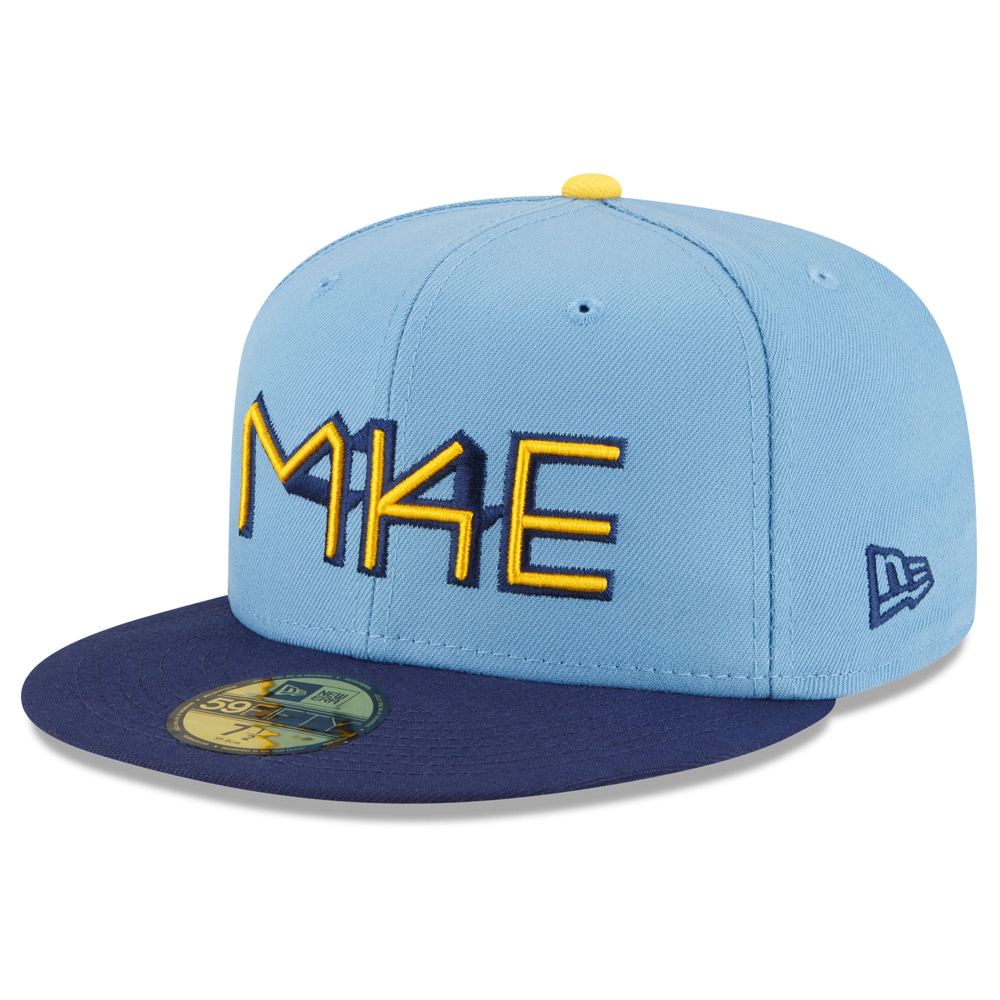 New Era Milwaukee Brewers City Connect 59Fifty Fitted Outdoors Hat, Hotelomega Sneakers Sale Online